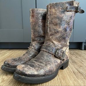 SALE! Frye | Distressed Leather Boot | Size 6